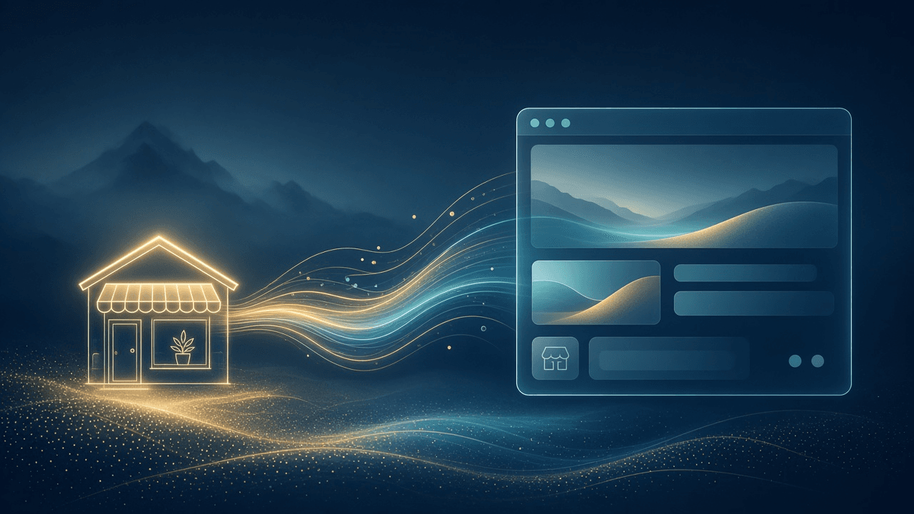 From storefront to online presence